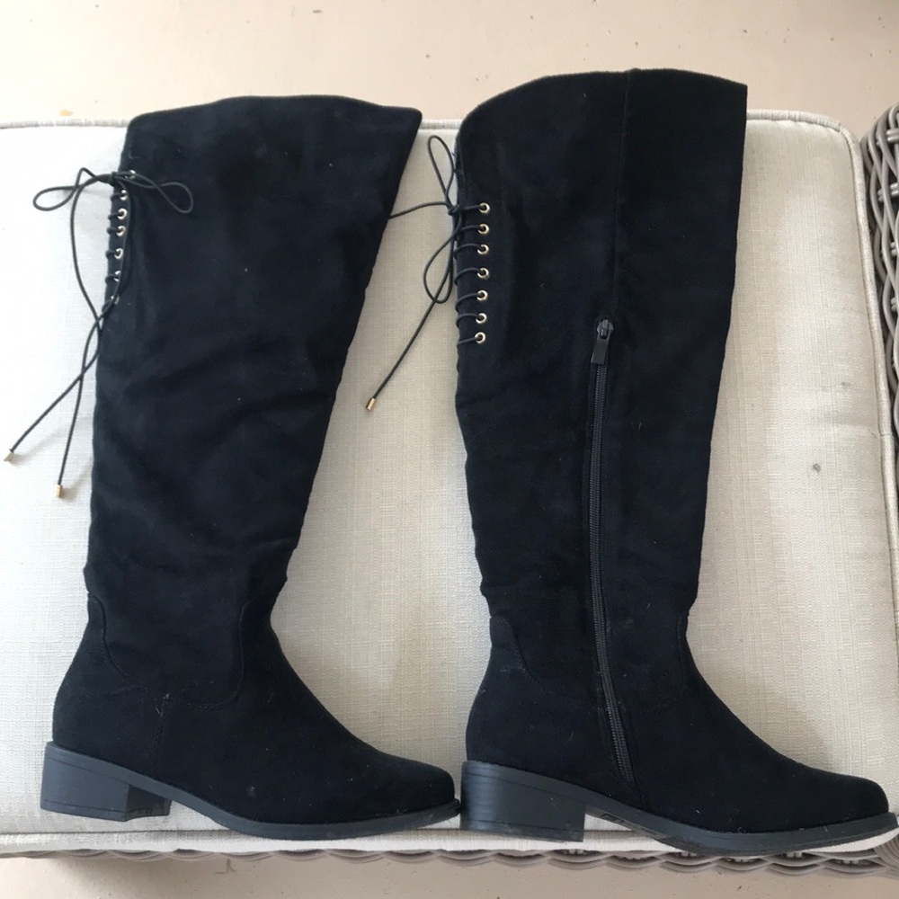 TOP Moda lace up boots